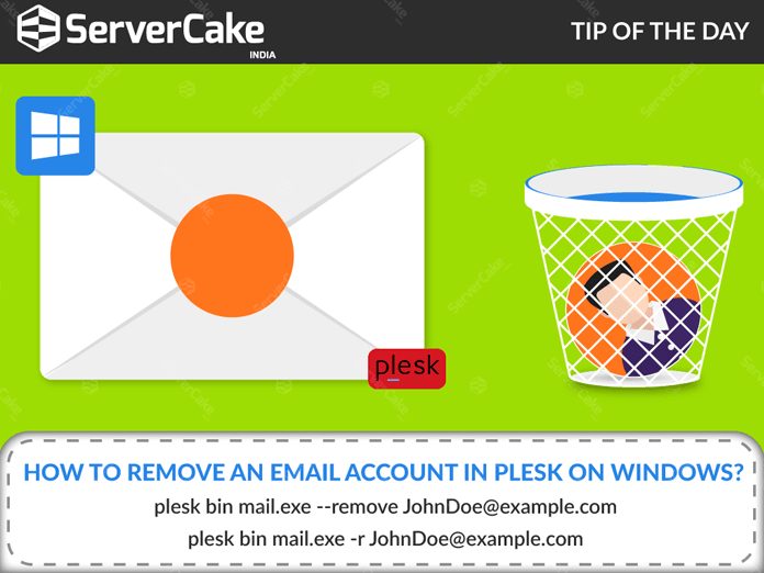 Remove Email Account on Plesk