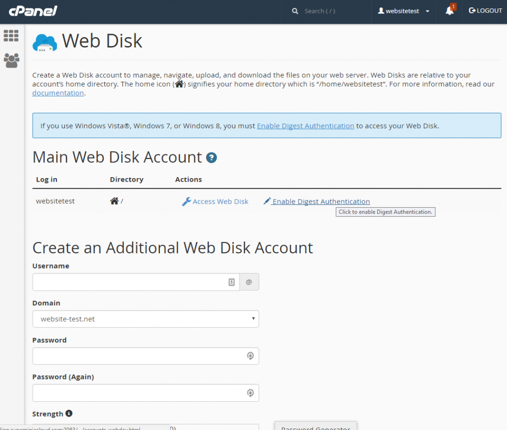 How to Access your cPanel Files via  disk from Mobile Phone devices