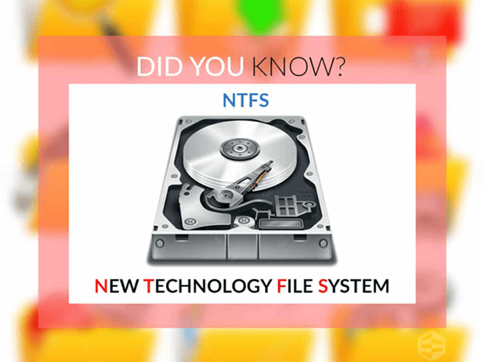 NTFS New Technology File System ServerCake India