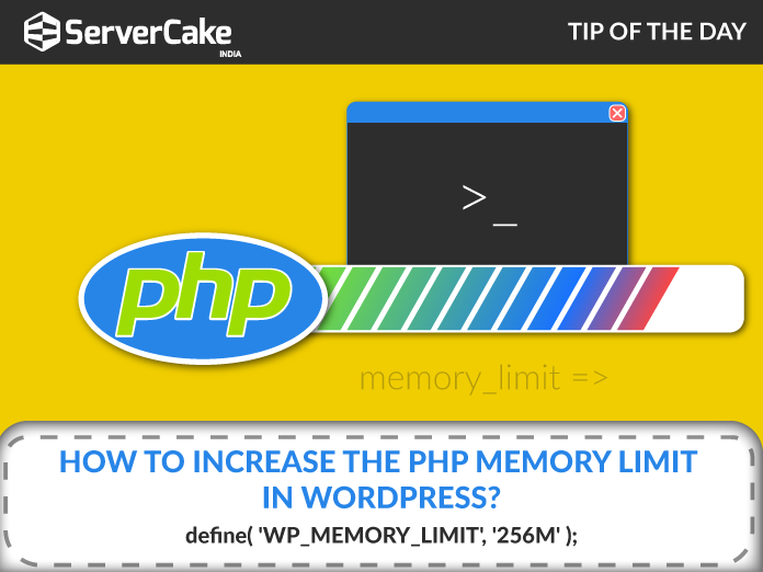 increase the PHP Memory Limit in WordPress