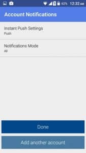 Edit the Notification Settings