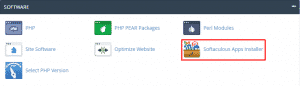 Softaculous (One-Click) Installer on cPanel