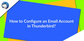 Configure an Email Account in Thunderbird Application