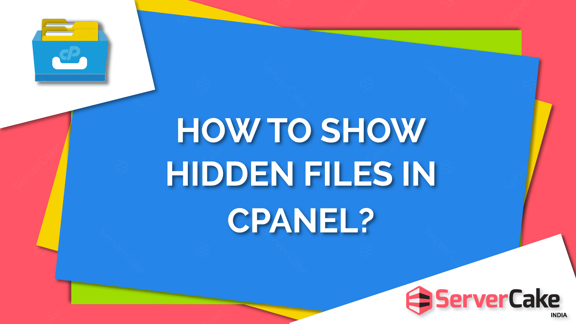 How to show hidden files in cPanel File Manager
