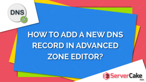 Add a new DNS record