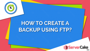 Create a backup using FTP