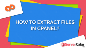 Extract files in cPanel
