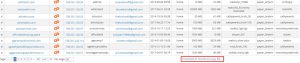 Download the accounts information