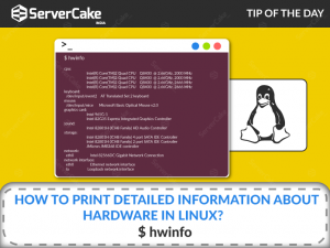 hwinfo command to print detailed hardware information in Linux