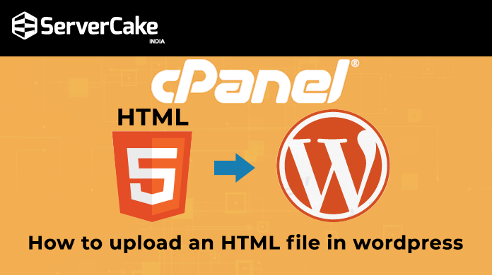 How to upload an HTML file in WordPress?