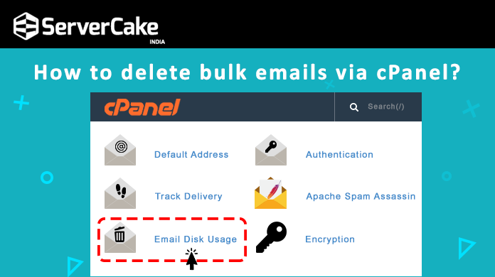 How to delete bulk emails via cPanel?