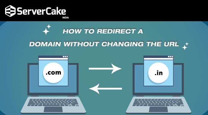 Redirect Domain without changing URL