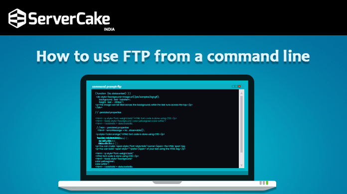 How to use FTP from a command line?