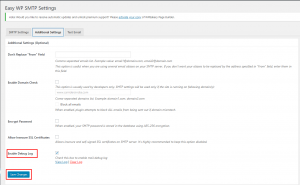 Configure Additional Settings